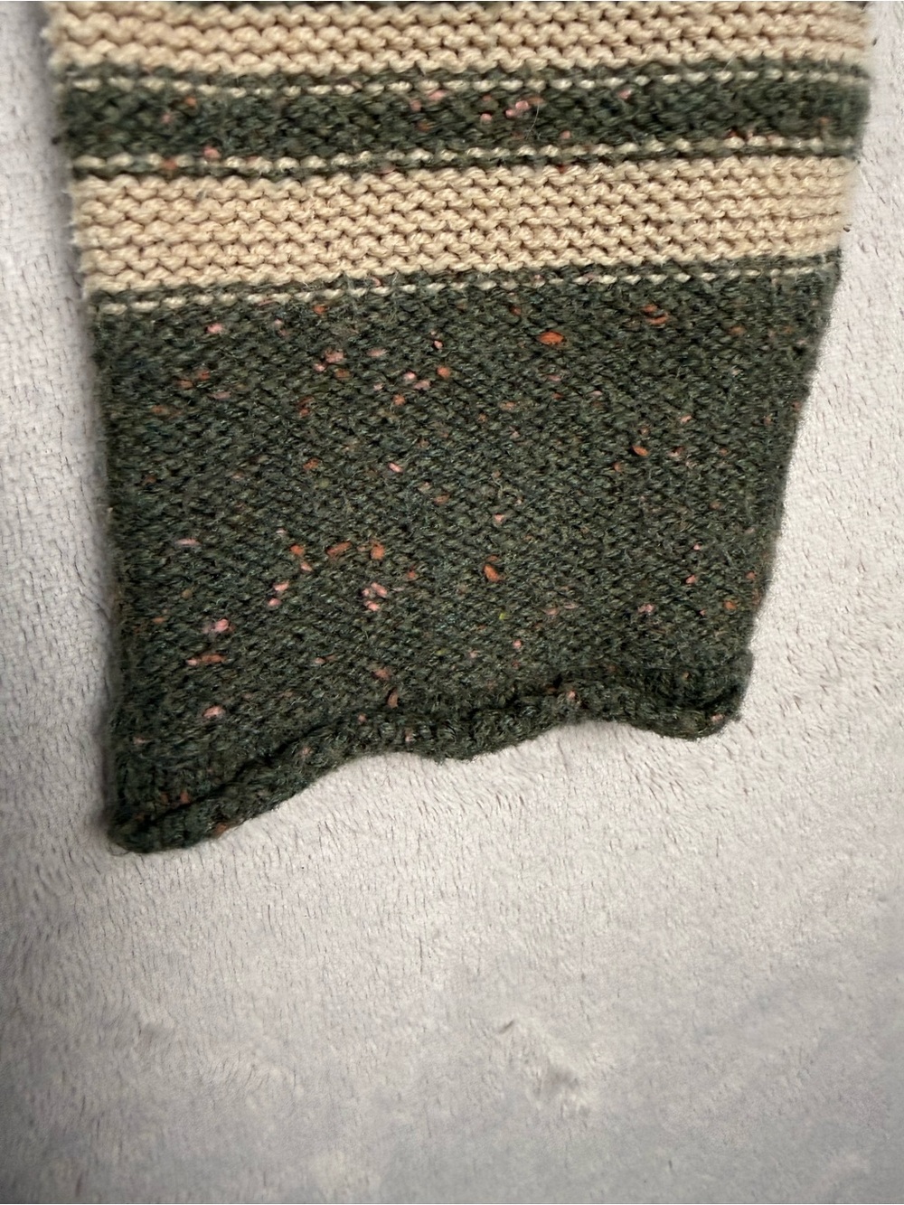 Lucky Brand Baja Hoodie Womens M Striped Boho Southwest Pullover Festival - Picture 8 of 9